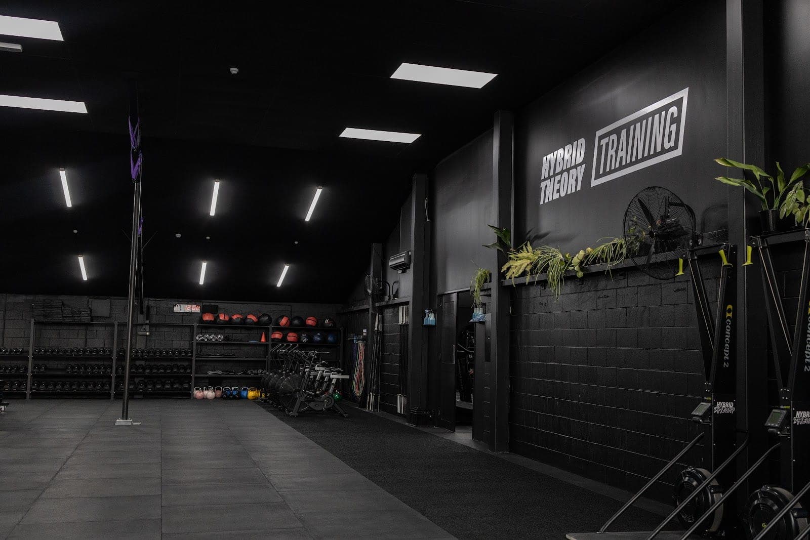 Inside Hybrid Theory Training — the main training floor