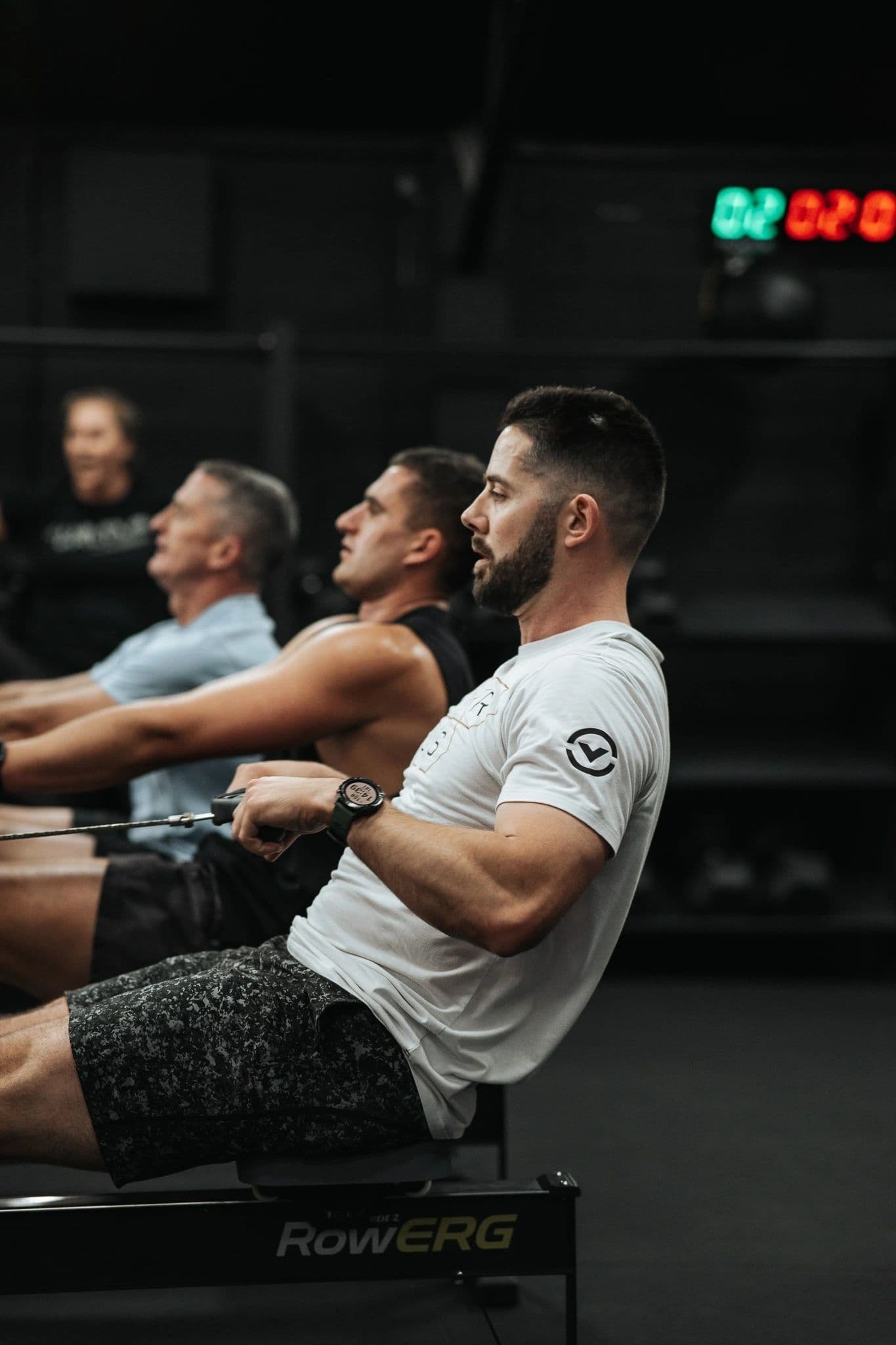 Group training session at Hybrid Theory, Christchurch